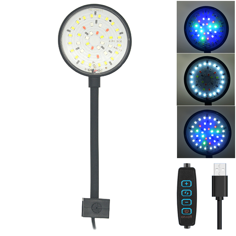 USB Aquarium LED Lamp Fish Tan - огляд і ціна Aquarium Marine Lights