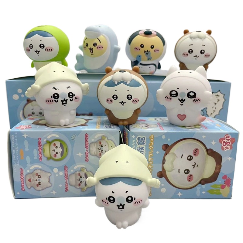 8pcs/Box Kawaii Chiikawa Aquar - огляд і ціна Aquarium Marine
