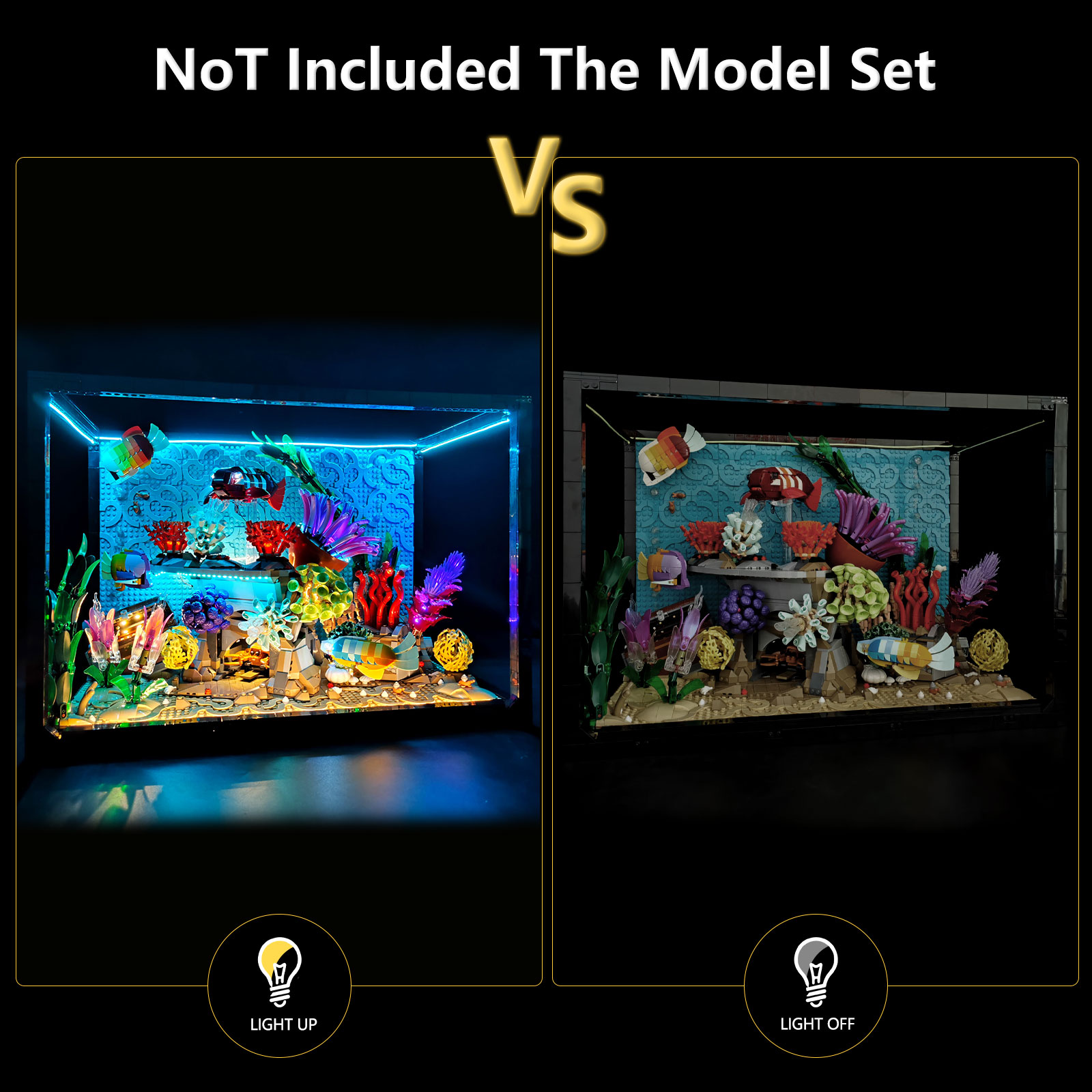 LYBMTWF LED Lighting Kit Compa - огляд і ціна Aquarium Marine Lights