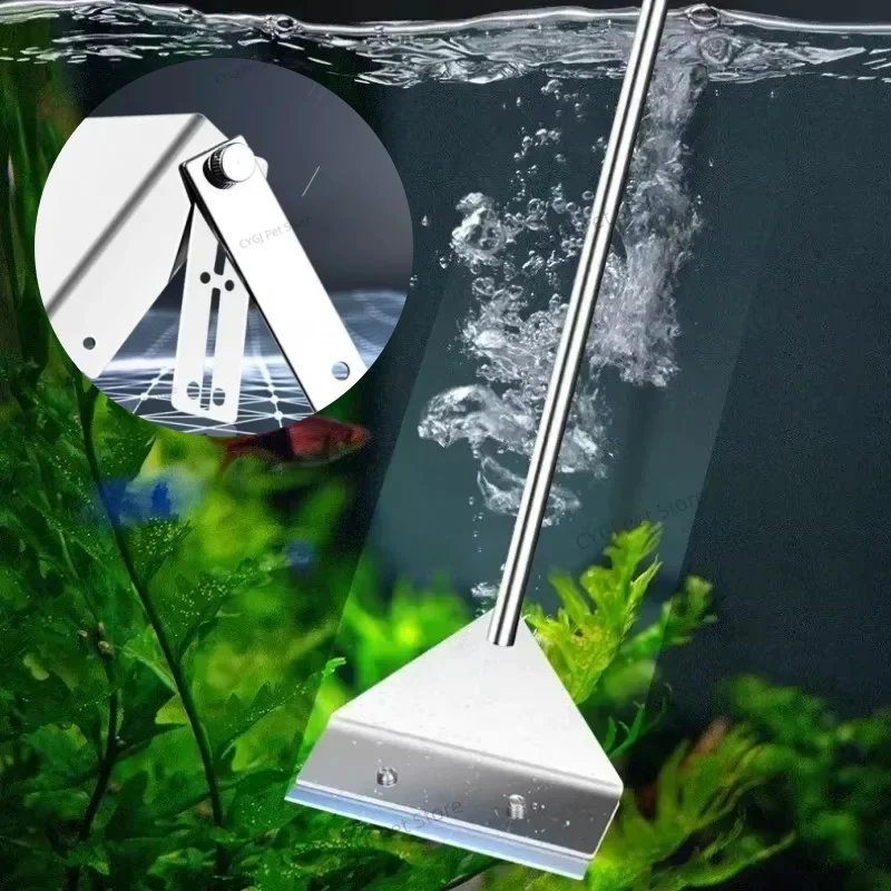 Fish Tank Cleaning Tool Flat S - огляд і ціна Aquarium Marine Sand