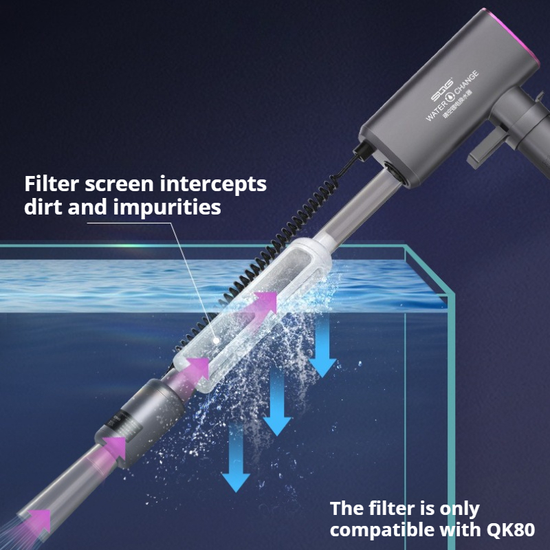 Fish Tank Sand Cleaner Pump La - огляд і ціна Aquarium Marine Sand