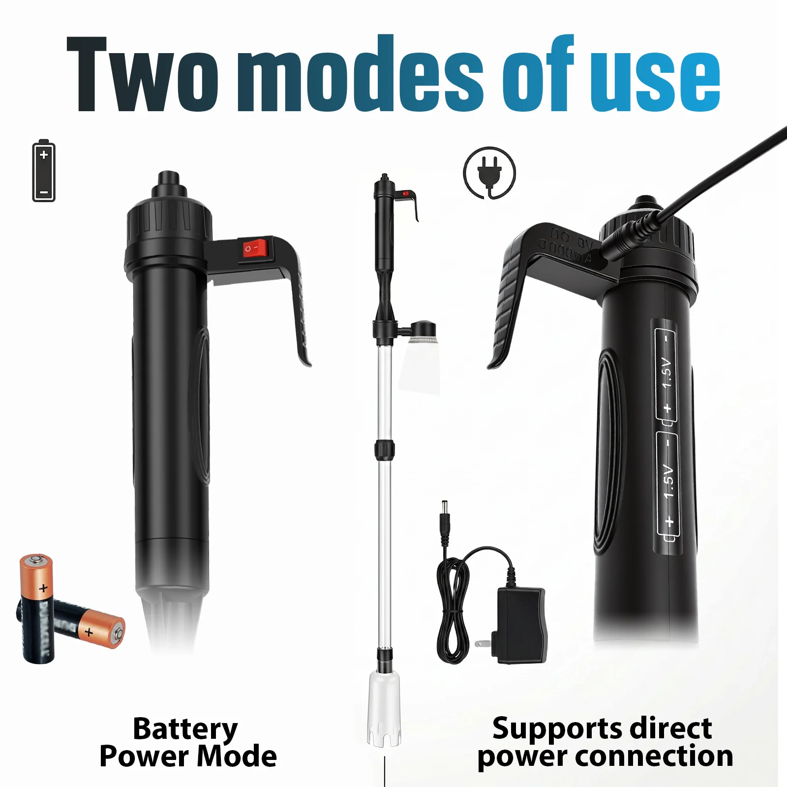 Aquarium Vacuum Gravel Cleaner - огляд і ціна Aquarium Marine Sand