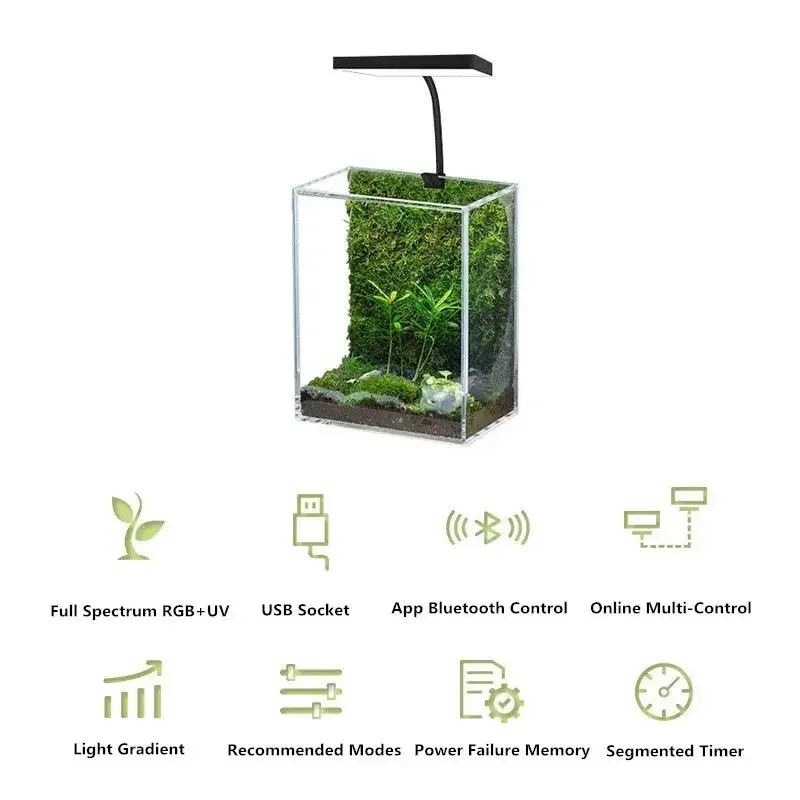 WEEK AQUA Mag Pro USB Nano Aqu - огляд і ціна Aquarium Marine Lights