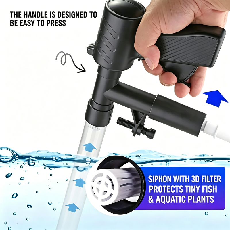 Aquarium Fish Tank Water Chang - огляд і ціна Aquarium Marine Sand