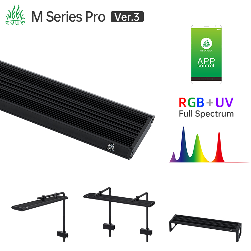 Week Aqua M Series RGB UV LED  - огляд і ціна Aquarium Marine Lights