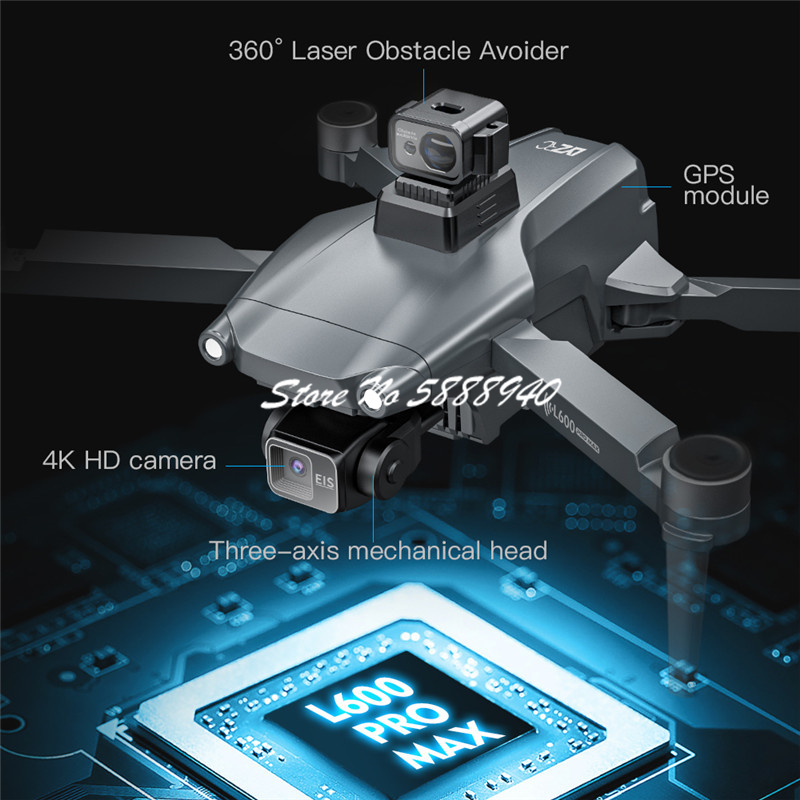 360 ° Obstacle Avoidance GPS S - огляд і ціна Overflow Box Dual