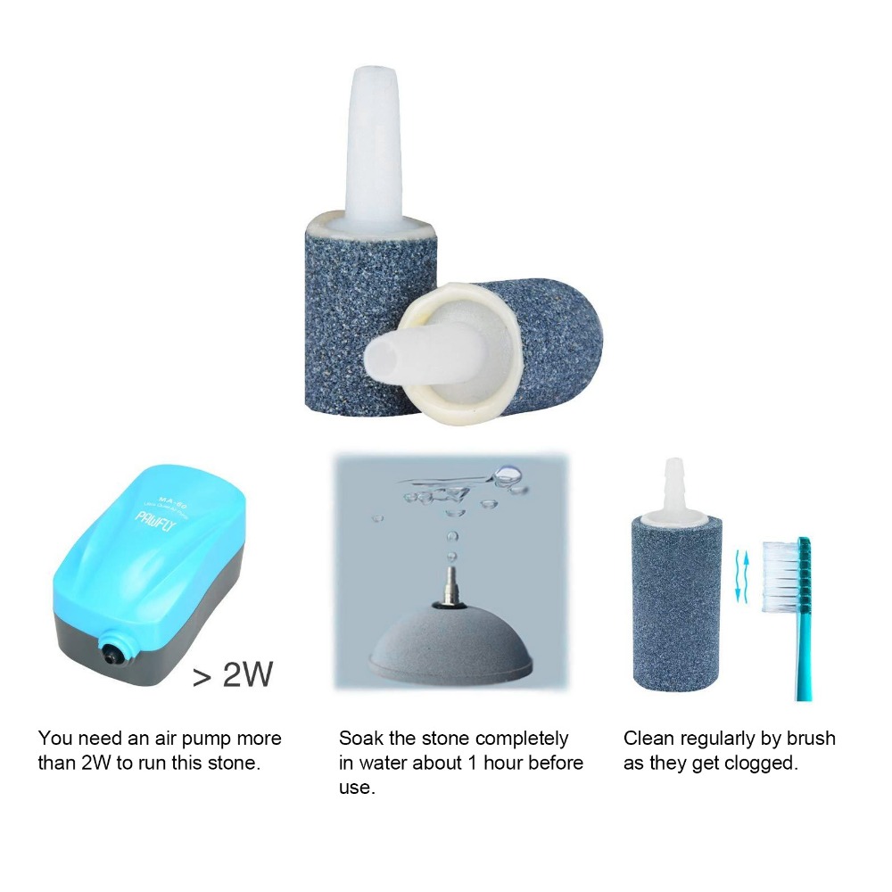 10PCS Set Cylinder Shape Aquar - огляд і ціна Aquarium Marine Sand