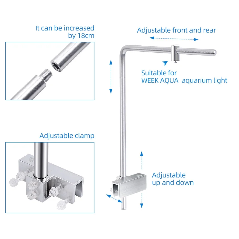 Week Aqua Light Stand Universa - огляд і ціна Aquarium Marine Lights